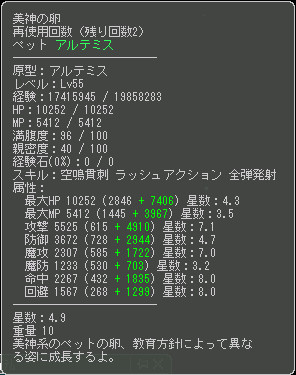 ステータス